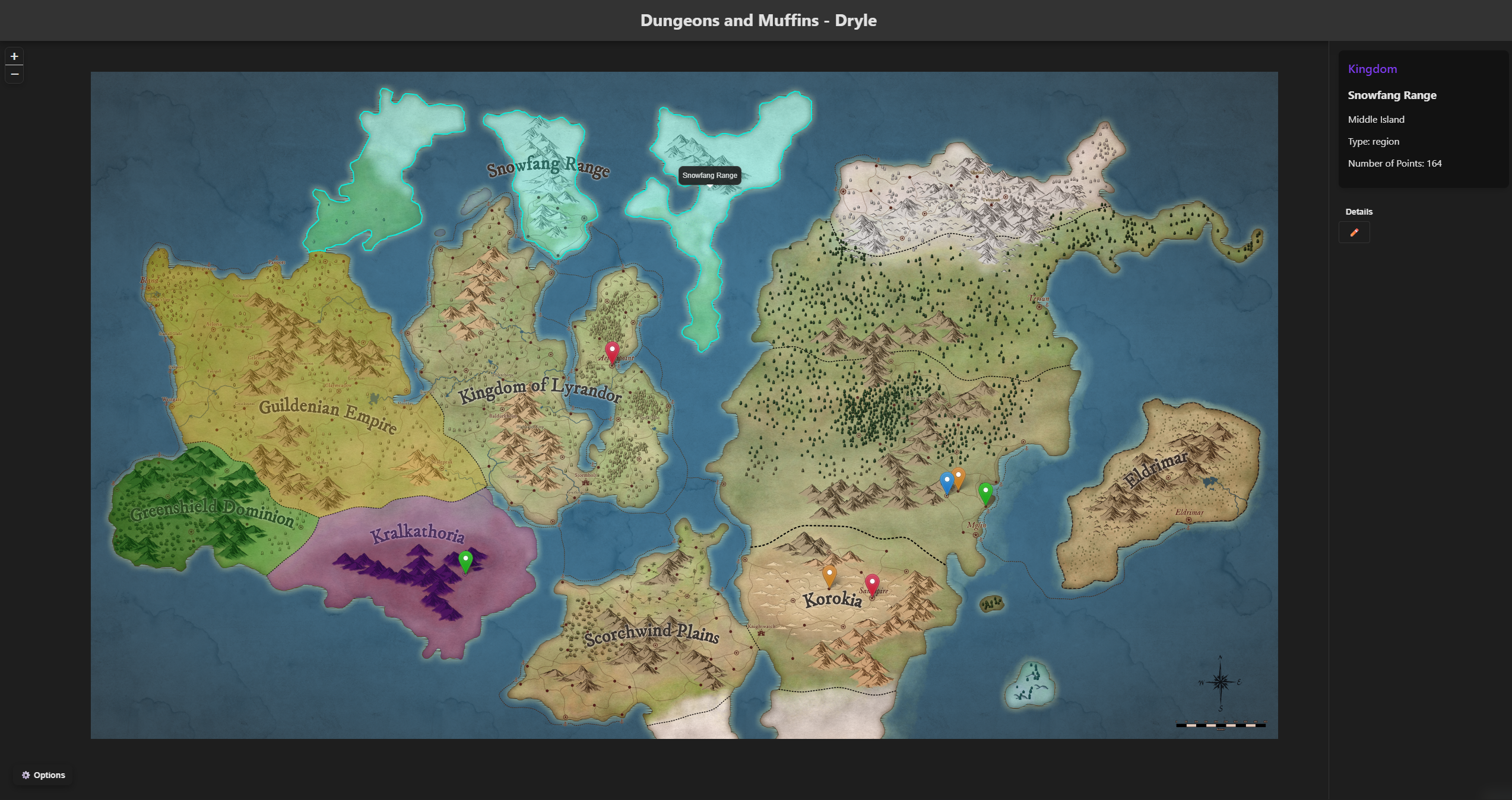 D&D World Map & Campaign Tool preview